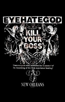Flag / Poster EyeHateGod Kill Your Boss Textile Poster - 1