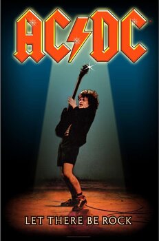 Flagge / Poster AC/DC Let There Be Rock Textilposter - 1
