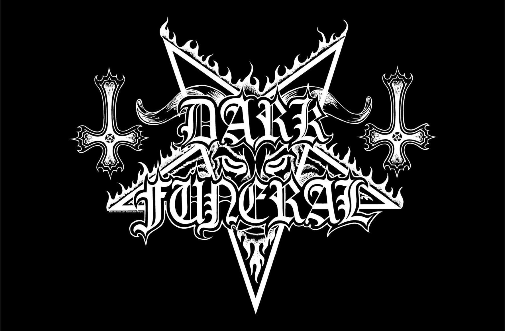 Знаме/Плакат Dark Funeral Logo Текстилен плакат