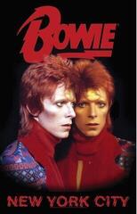 Flagg / Plakat David Bowie New York City