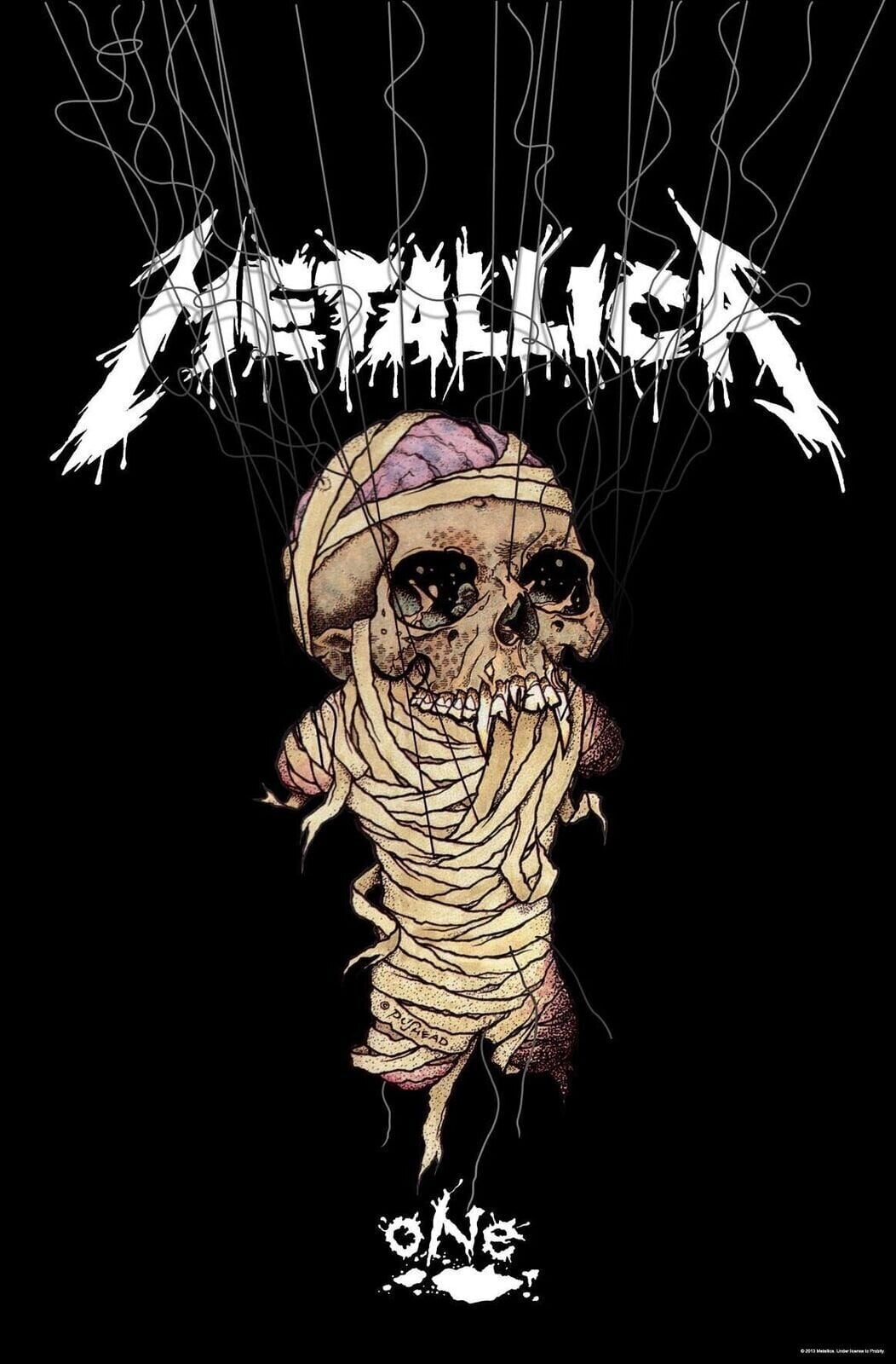Знаме/Плакат Metallica One Текстилен плакат