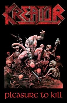 Flag / Poster Kreator Pleasure To Kill Textile Poster - 1