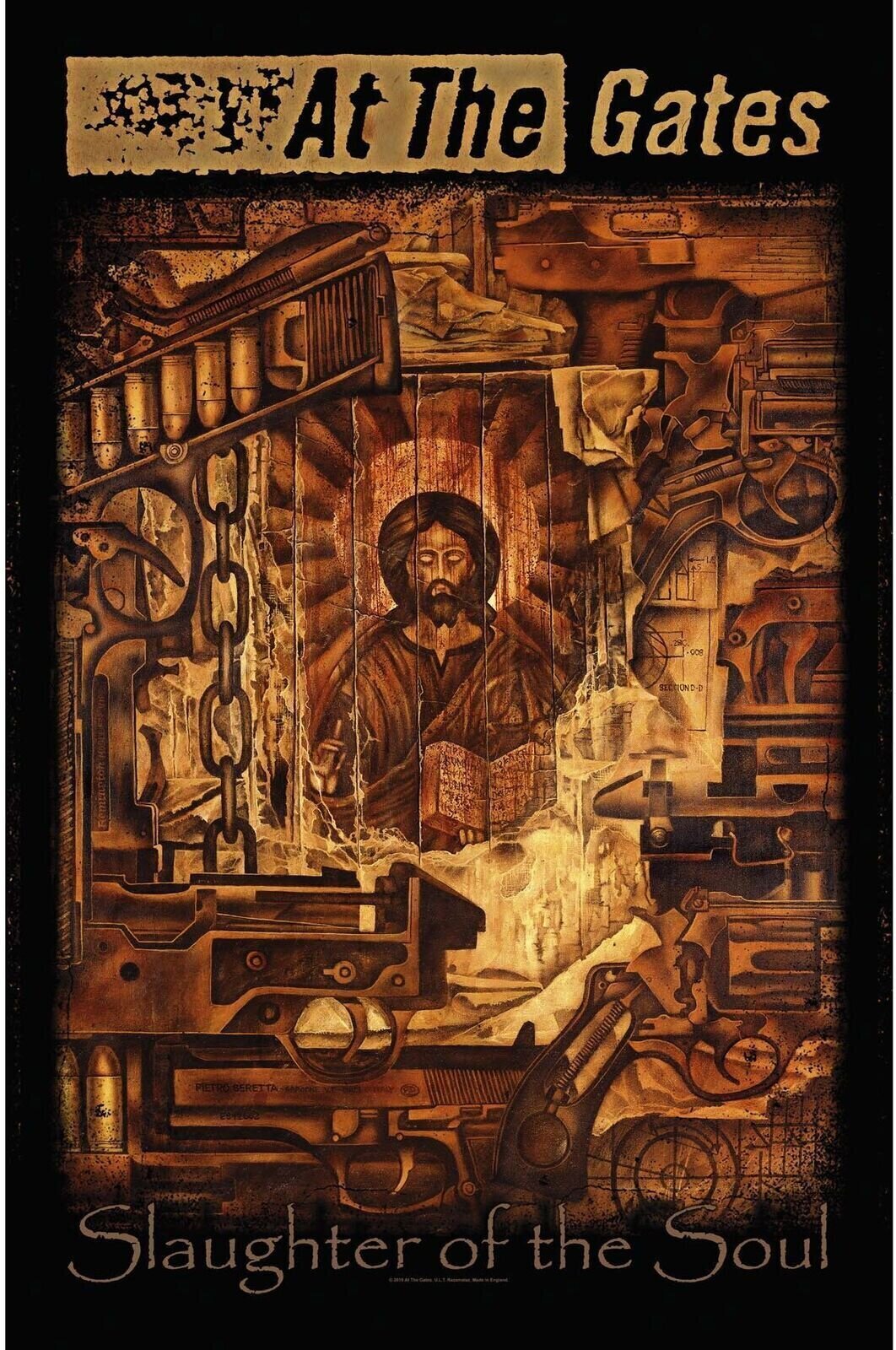 Σημαία / Αφίσα At The Gates Slaughter Of The Soul Υφασμάτινη αφίσα