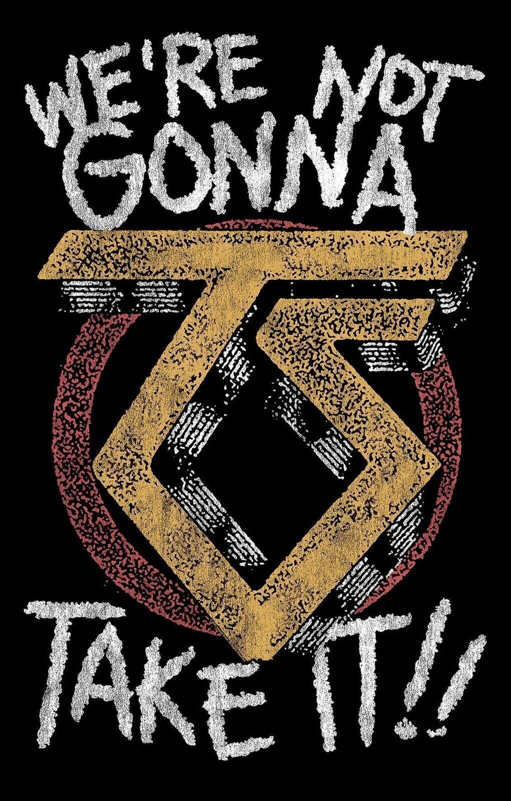 Flagge / Poster Twisted Sister We'Re Not Gonna Take It Textilposter
