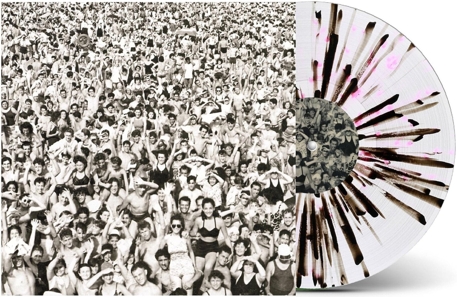 Hanglemez George Michael - Listen Without Prejudice (Reissue) (Limited Edition) (Black/Pink Splatter Coloured) (140 g) (LP)