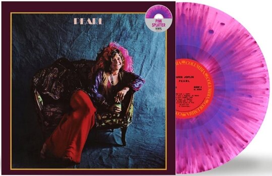 Грамофонна плоча Janis Joplin - Pearl (Reissue) (Limited Edition) (Pink Splatter Coloured) (180 g) (LP) - 1