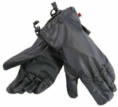 Motorcykel regnhandskar Cover Dainese Rain Overgloves Black L - 1