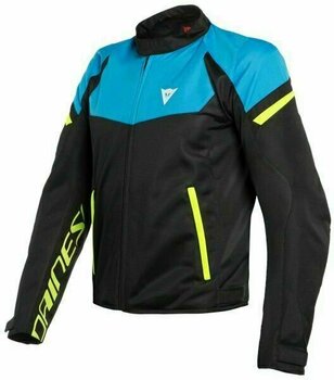 Textile Jacket Dainese Bora Air Tex Black/Fire Blue/Fluo Yellow 50 Textile Jacket - 1