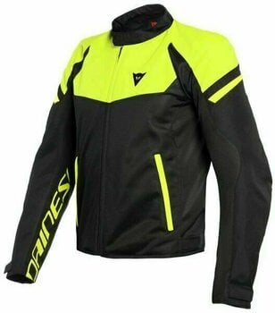 Textile Jacket Dainese Bora Air Tex Black/Fluo Yellow 50 Textile Jacket - 1