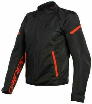 Textiele jas Dainese Bora Air Tex Black/Fluo Red 48 Textiele jas - 1
