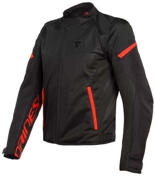 Textile Jacket Dainese Bora Air Tex Black/Fluo Red 50 Textile Jacket