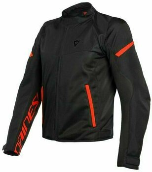 Giacca in tessuto Dainese Bora Air Tex Black/Fluo Red 54 Giacca in tessuto - 1