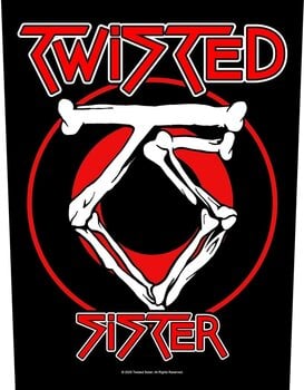 Patch / Badge Twisted Sister Circular Logo - 1