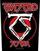 Patch / Badge Twisted Sister Circular Logo
