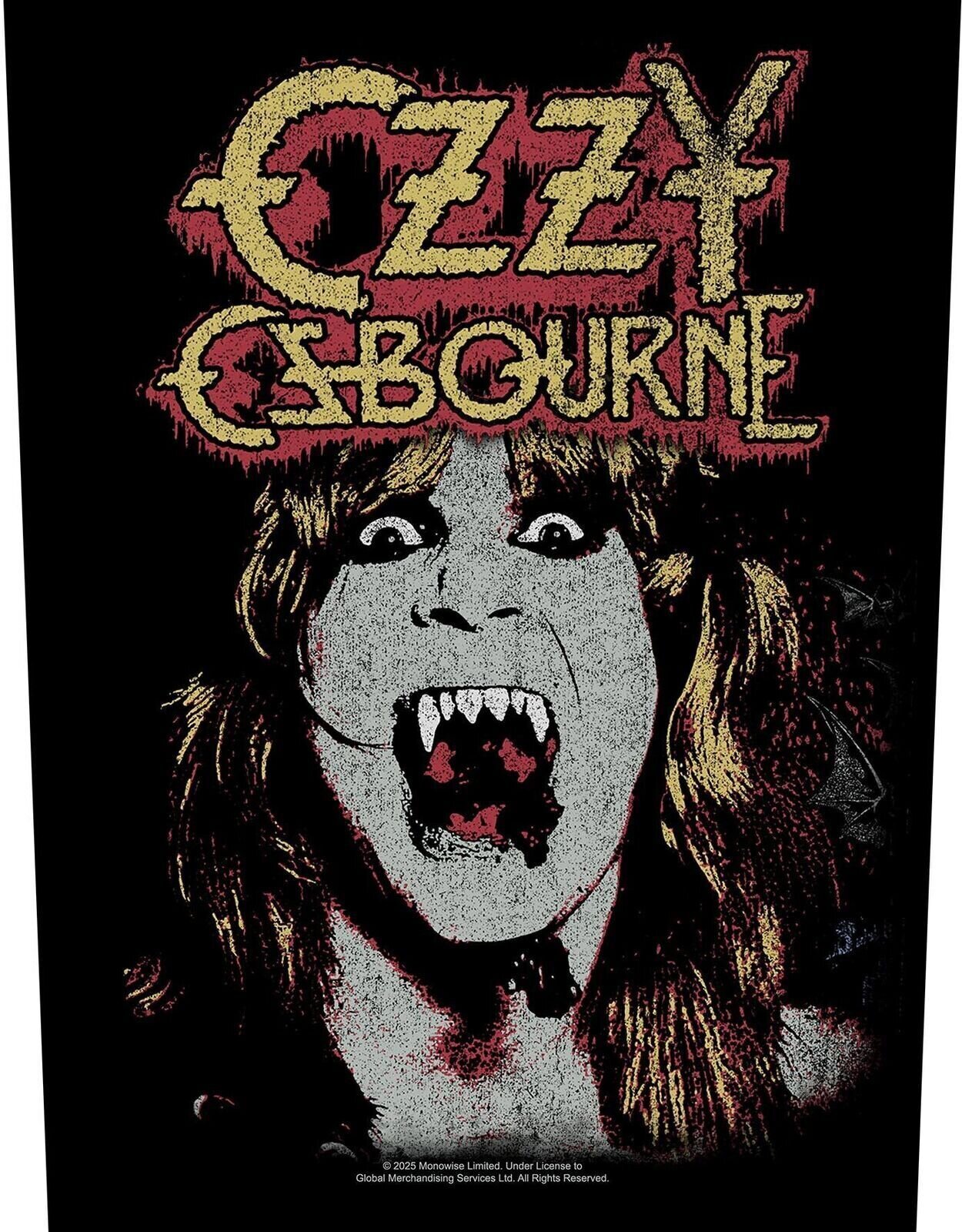 Patch / Badge Ozzy Osbourne Fangs