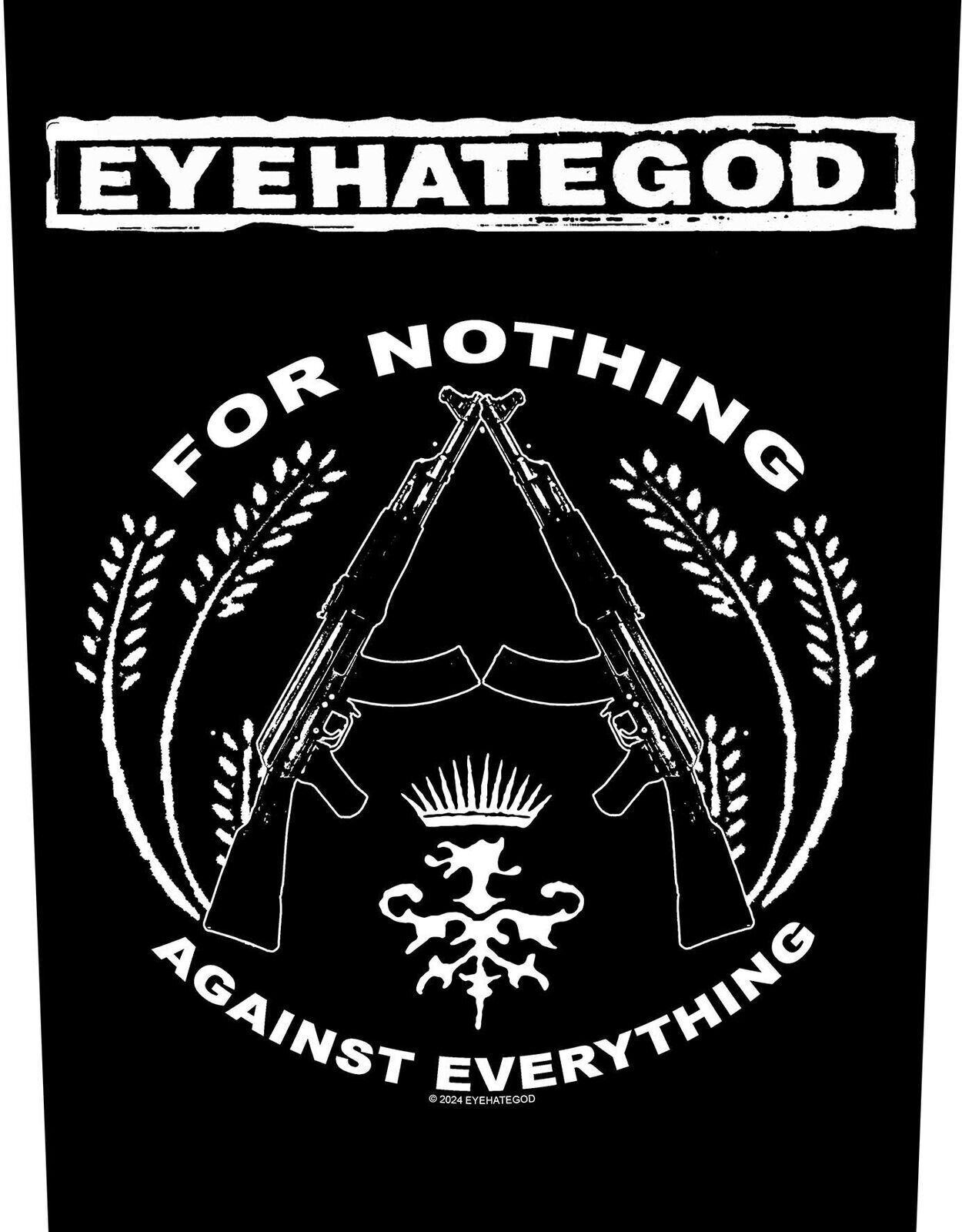 Aufnäher / Abzeichen EyeHateGod For Nothing