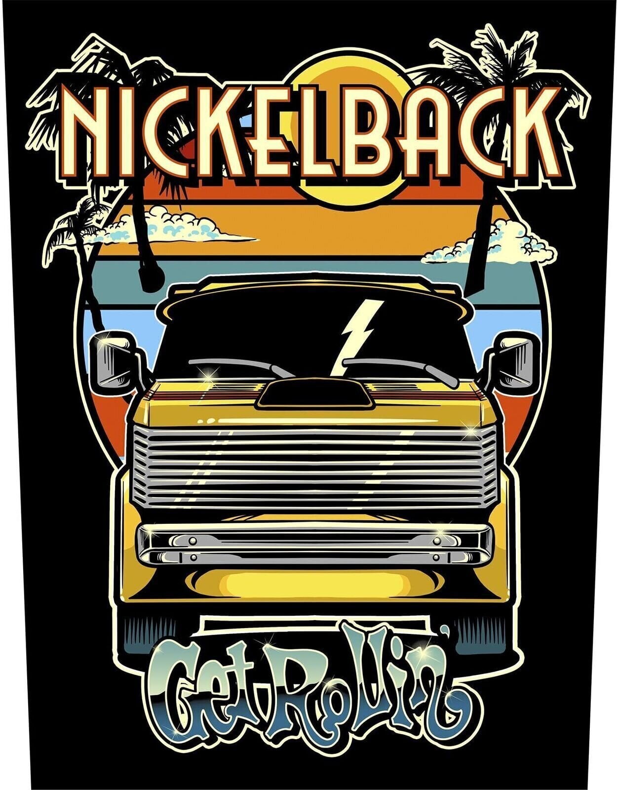 Patch / Badge Nickelback Get Rollin'
