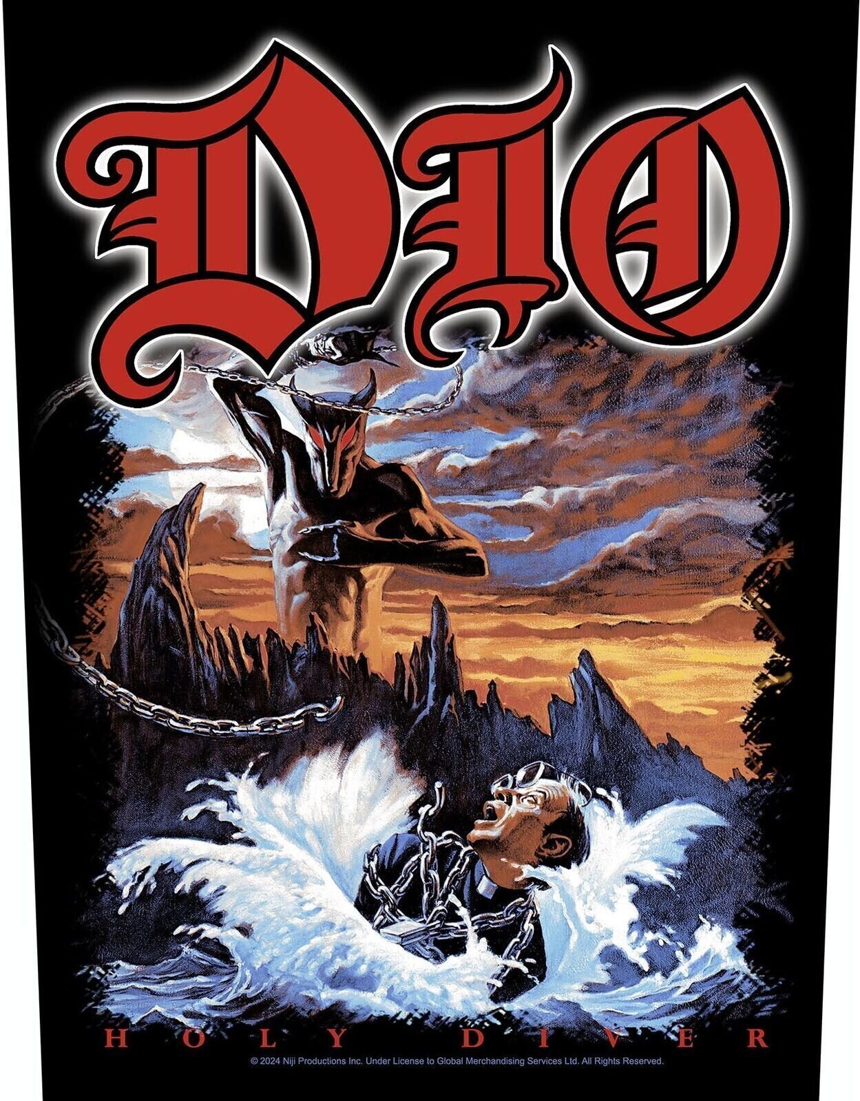 Patch / Badge Dio Holy Diver