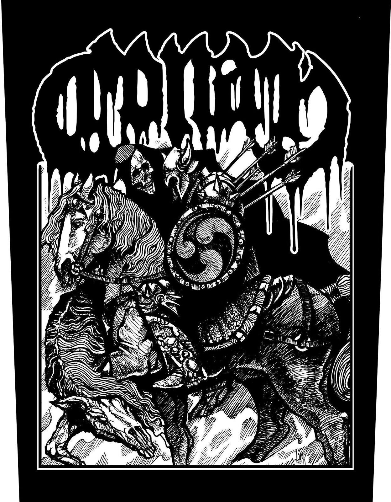 Nášivka / Odznak Conan Horseback Battle Hammer