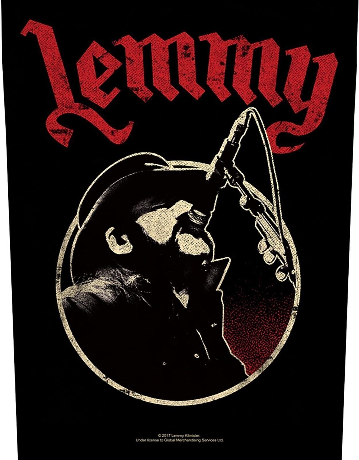Кръпка / значка Lemmy Kilmister Microphone
