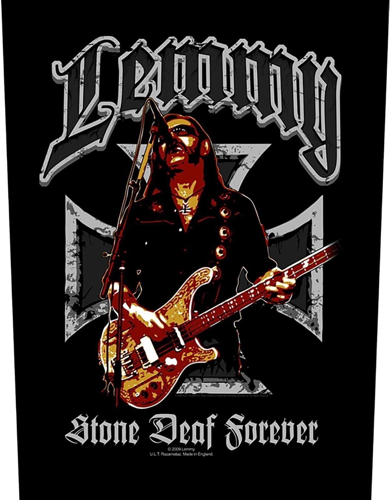 Кръпка / значка Lemmy Kilmister Stone Deaf