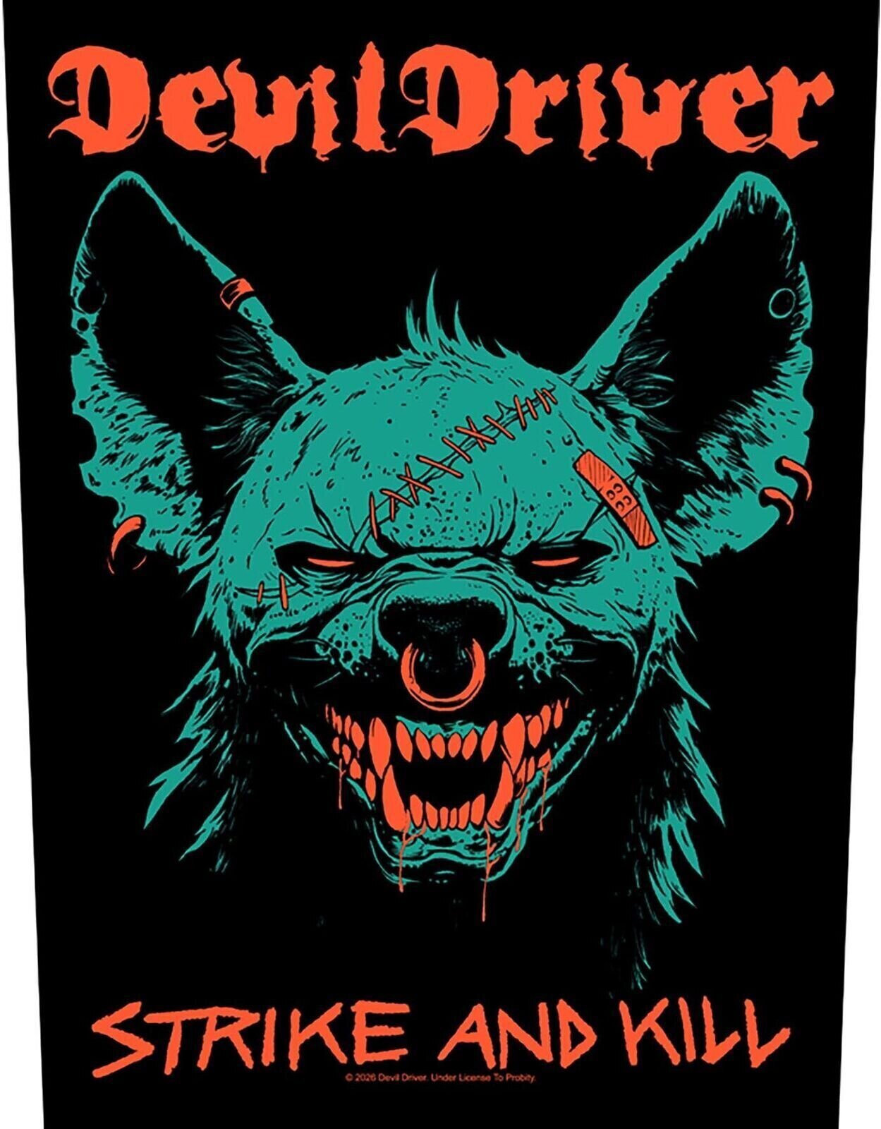 Nášivka / Odznak Devildriver Strike And Kill