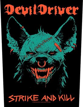 Nášivka / Odznak Devildriver Strike And Kill - 1