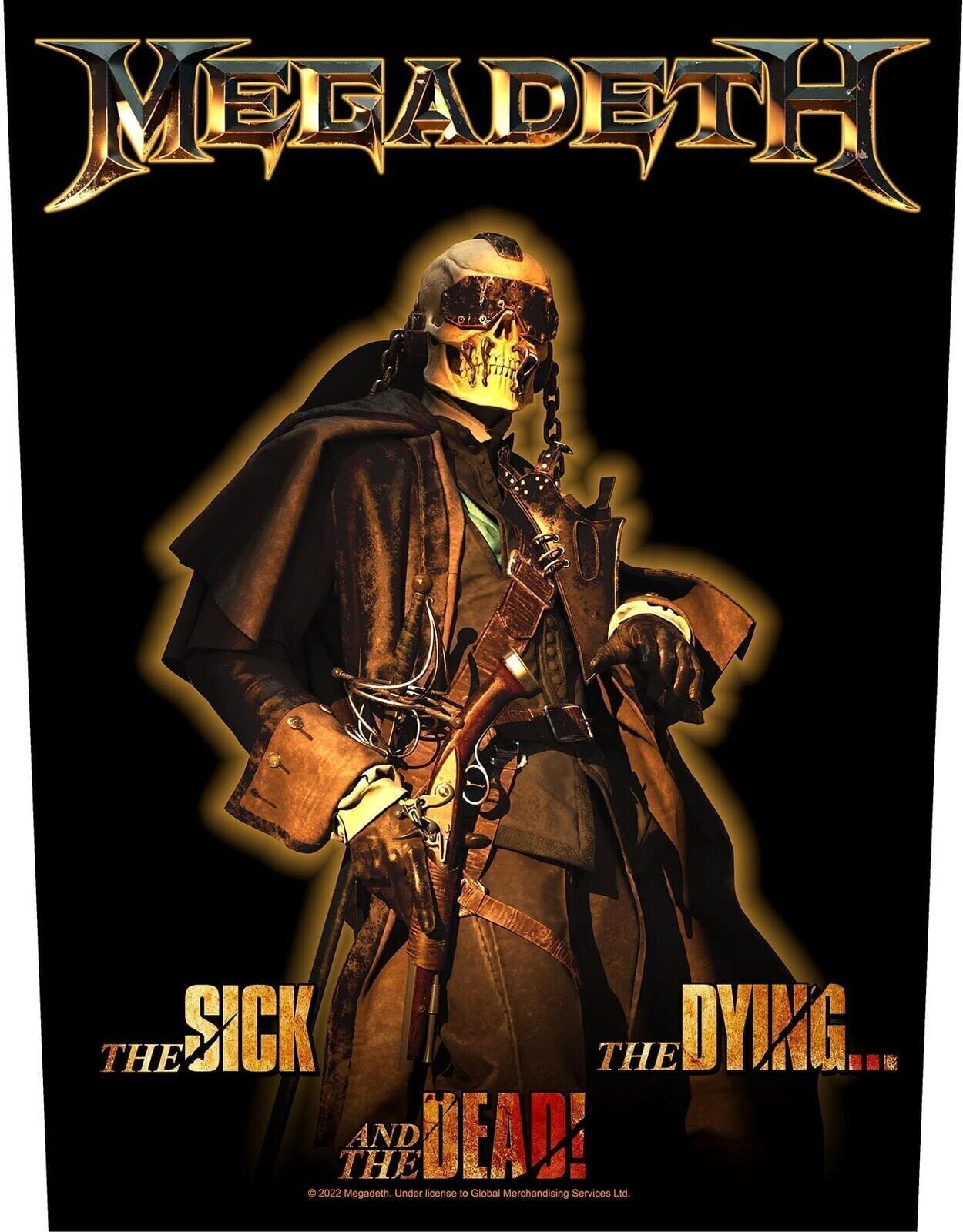 Patch / Badge Megadeth The Sick, The Dying And The Dead