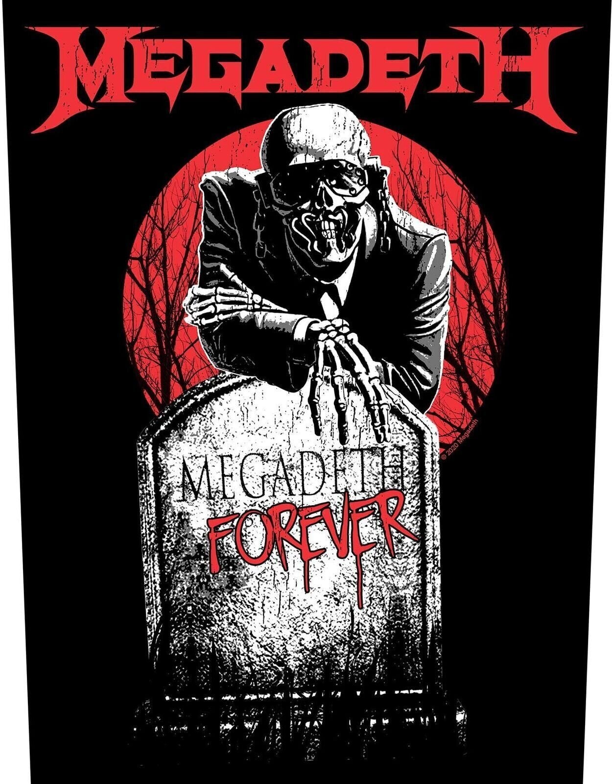 Patch / Badge Megadeth Tombstone