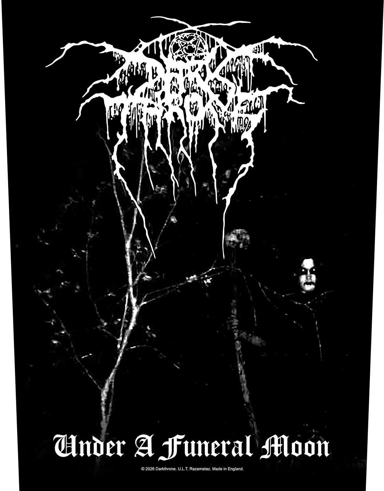 Patch / Badge Darkthrone Under A Funeral Moon