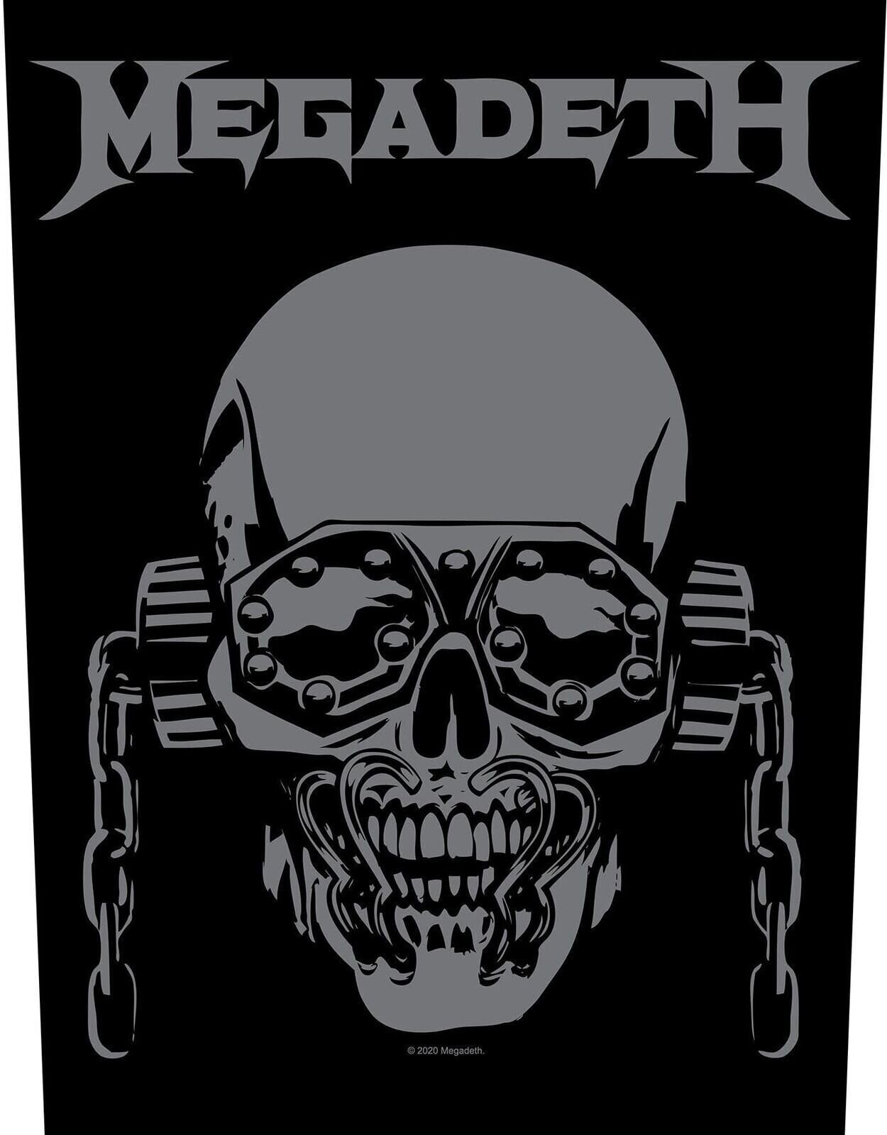 Patch / Badge Megadeth Vic Rattlehead