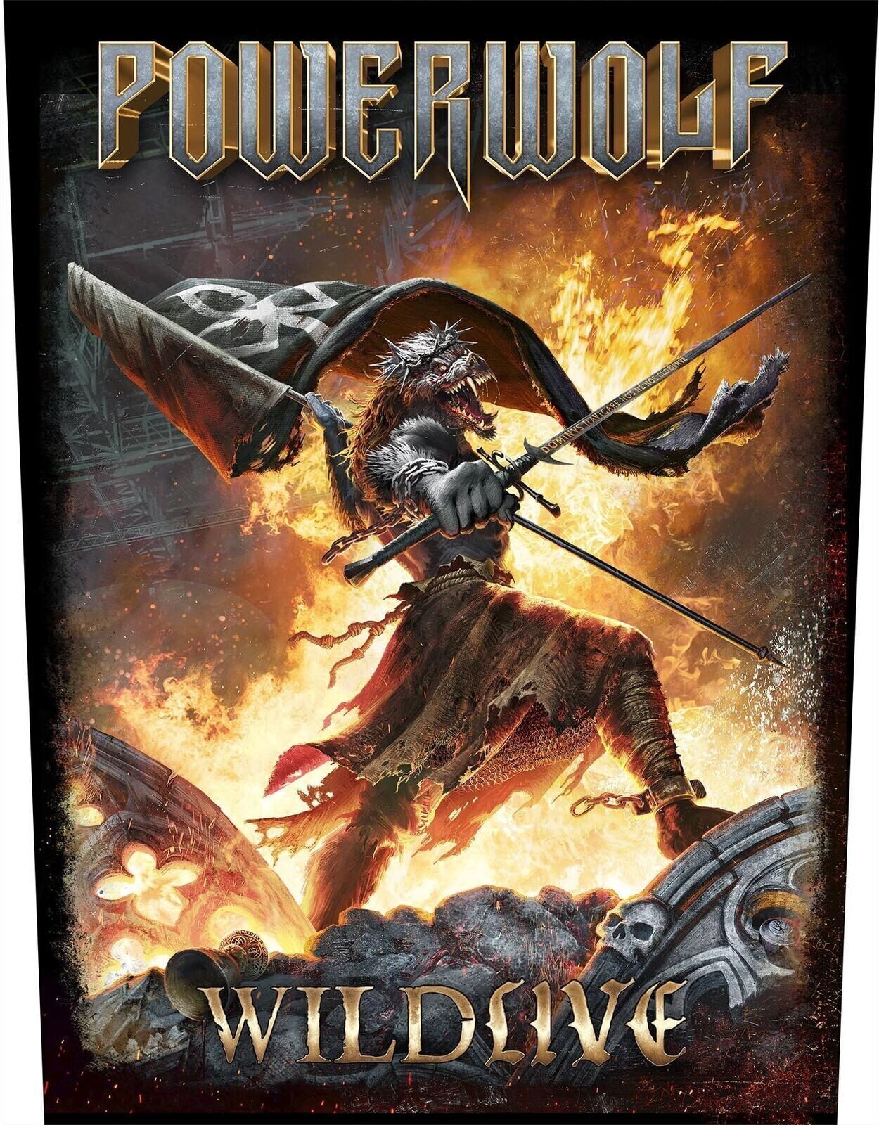Patch / Jelvény Powerwolf Wildlive