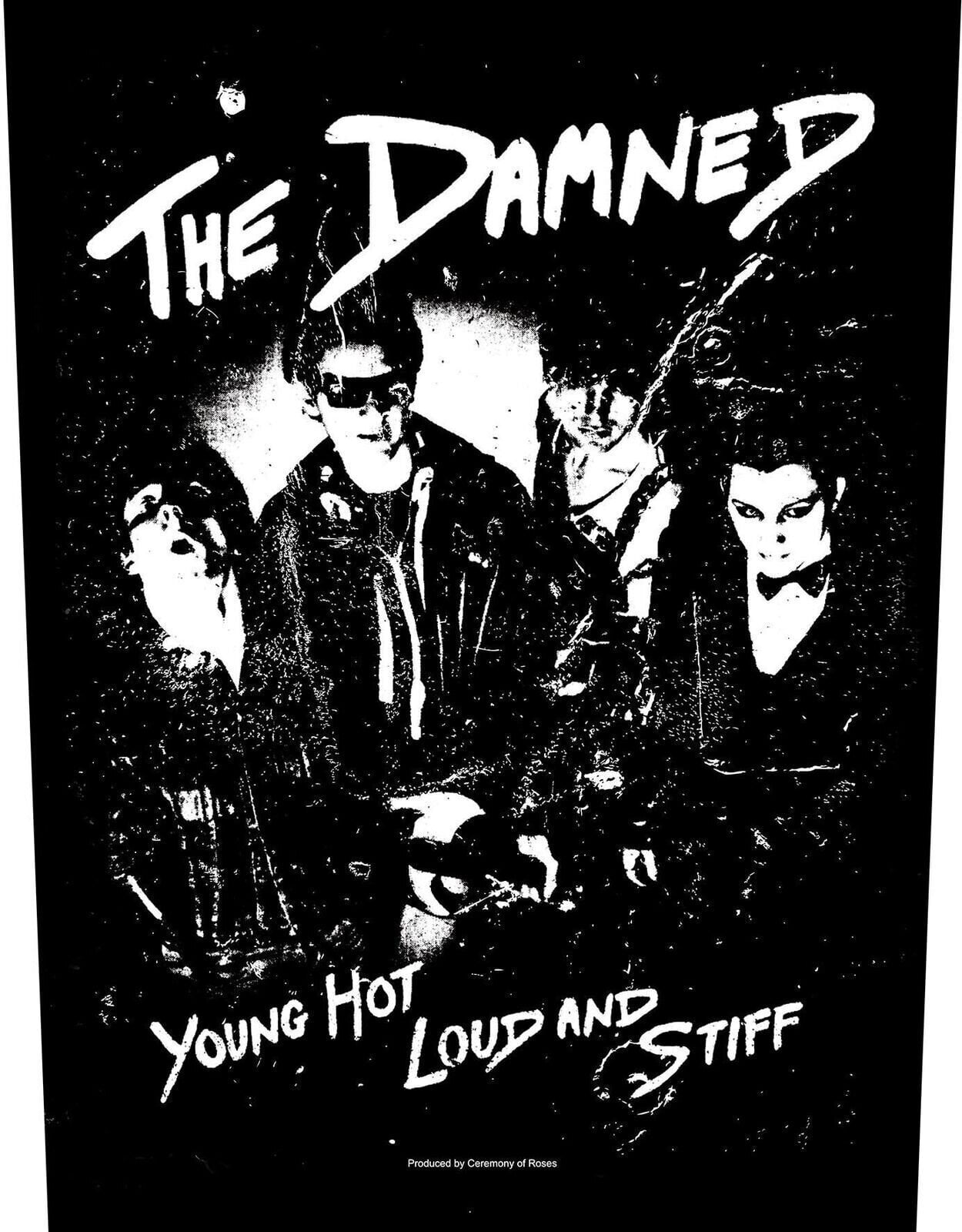 Nášivka / Odznak The Damned Young, Hot, Loud And Stiff