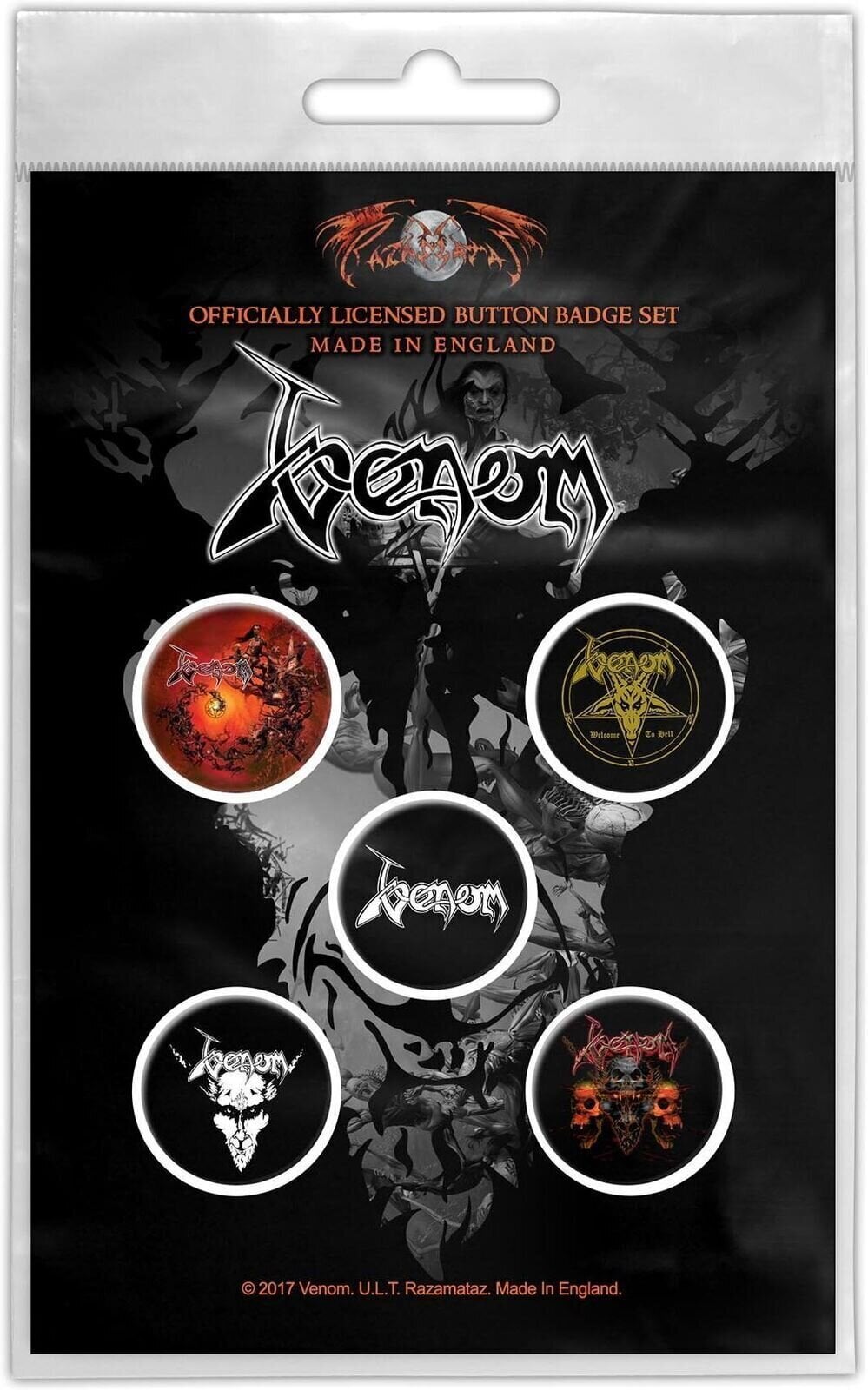 Patch / Badge Venom Black Metal