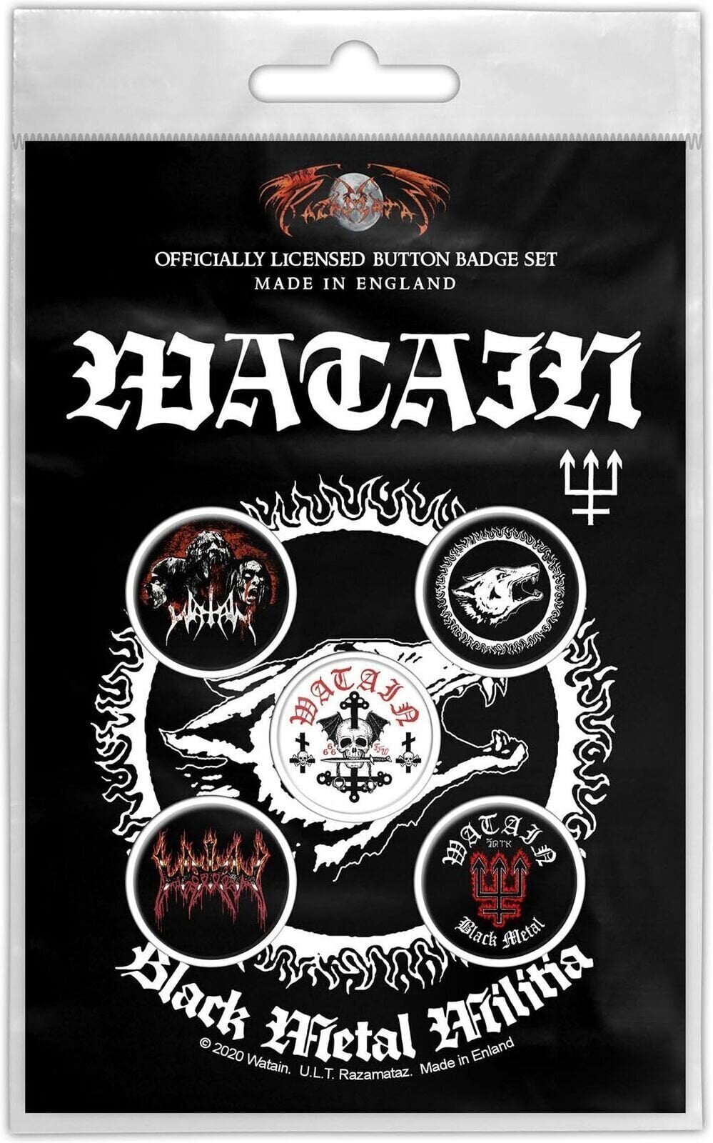 Patch / Badge Watain Black Metal Militia