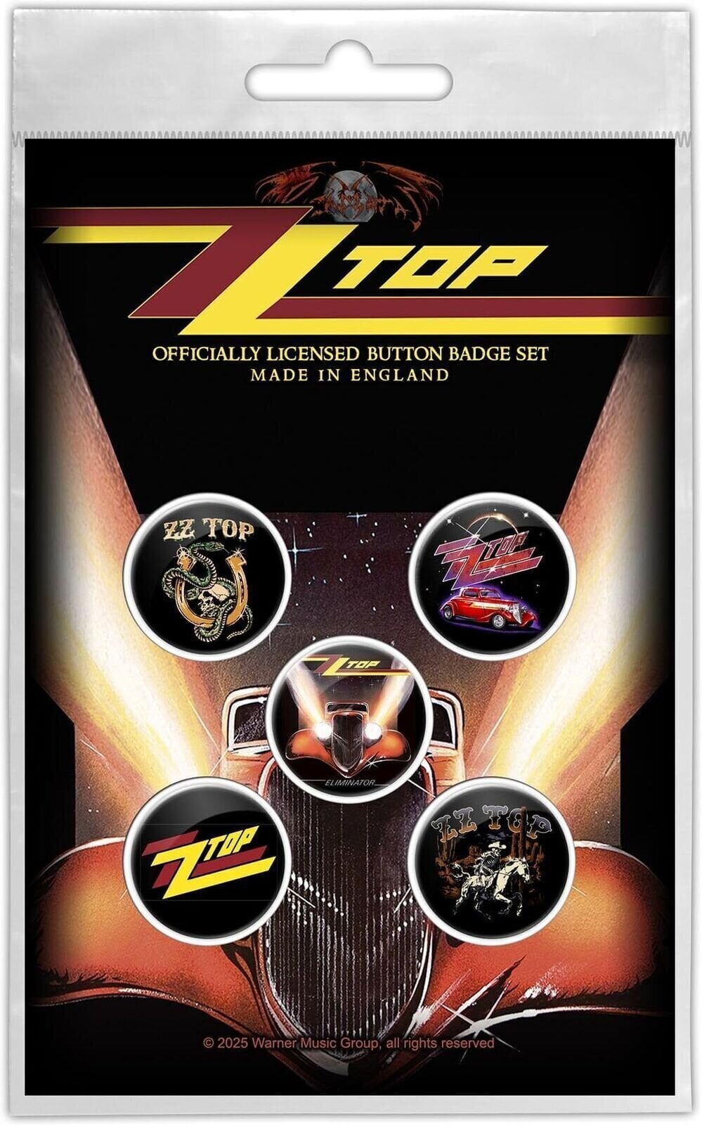 Patch / Badge ZZ Top Eliminator