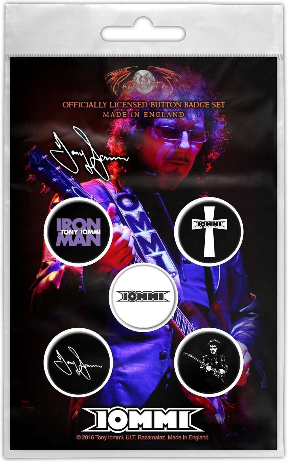 Nášivka / Odznak Tony Iommi Iommi