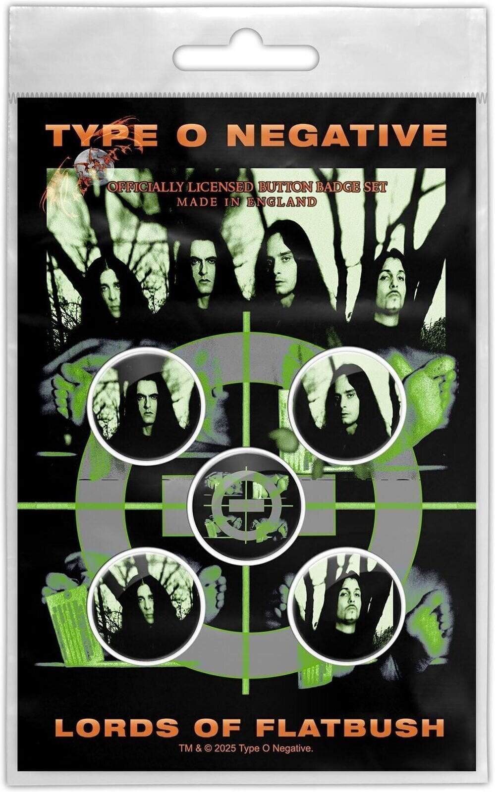 Patch / Badge Type O Negative Lords Of Flatbush