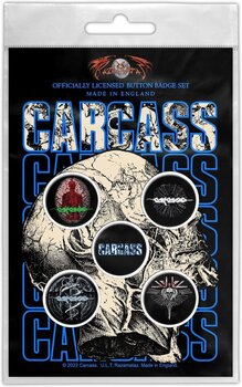 Patch / Badge Carcass Necro Head - 1