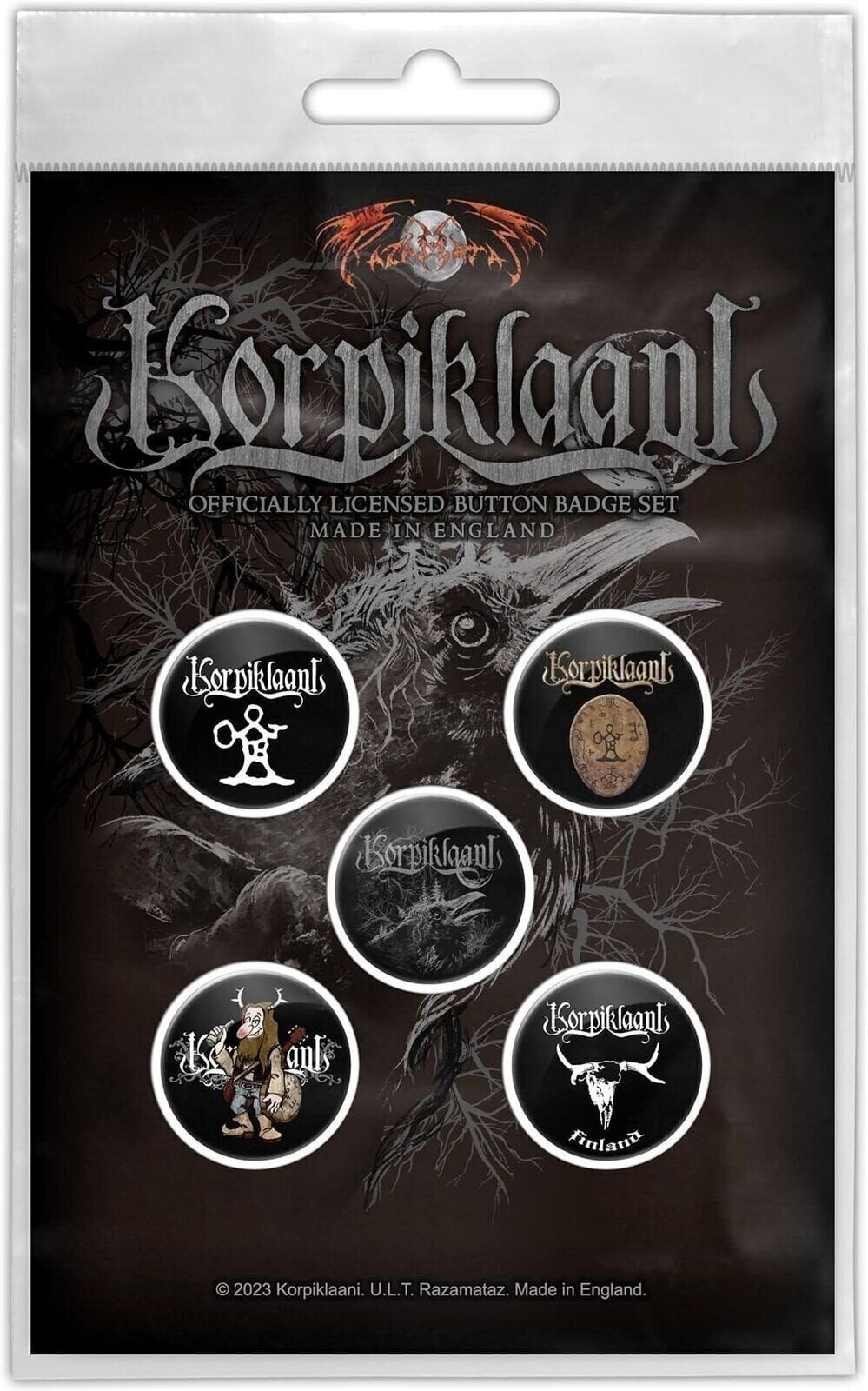 Nášivka / Odznak Korpiklaani Raven