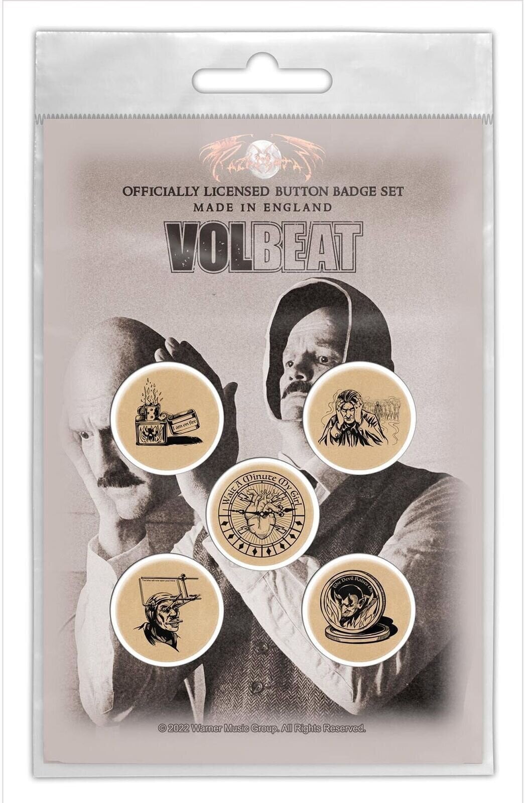Patch / Badge Volbeat Servant Of The Mind