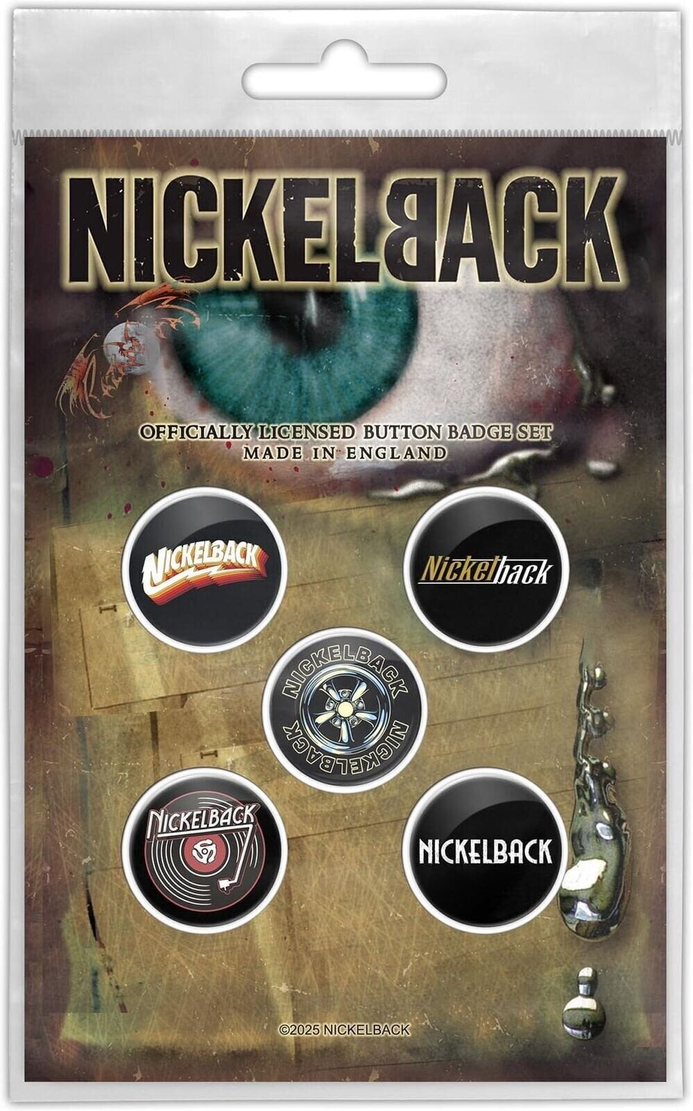 Patch / Badge Nickelback Silver Side Up