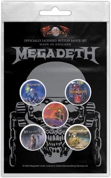 Patch / Badge Megadeth Vic Rattlehead - 1