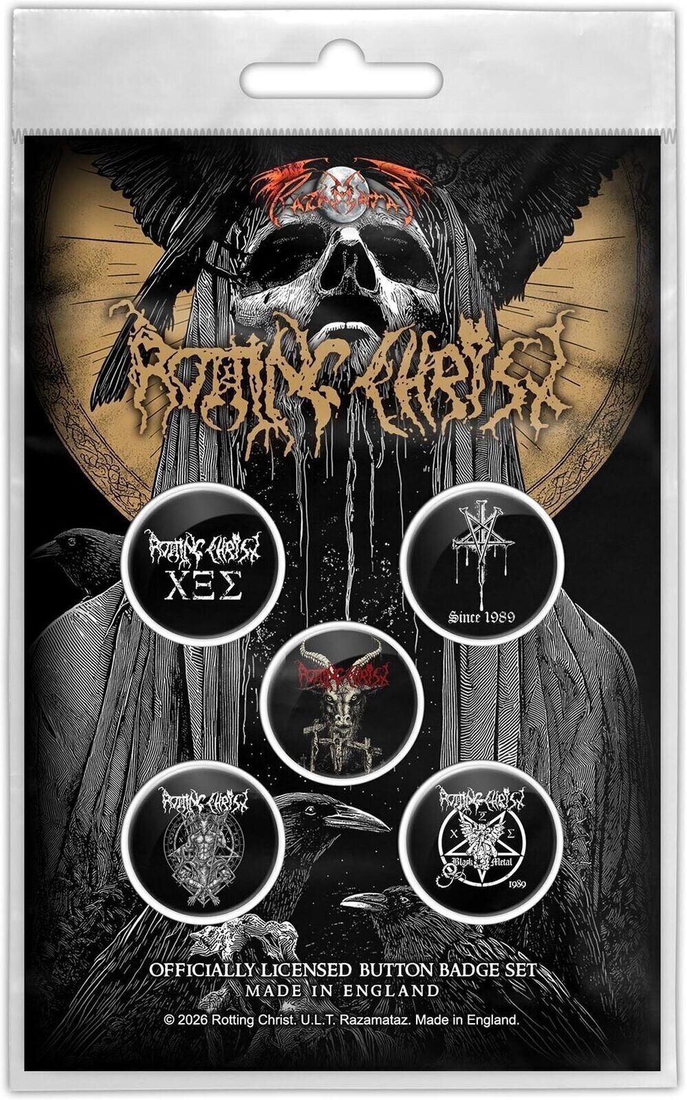 Patch / Badge Rotting Christ We Are The Damned Generation