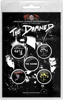 Nášivka / Odznak The Damned Young, Hot, Loud And Stiff - 1