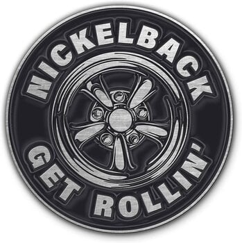 Patch / Badge Nickelback Get Rollin' Black - 1