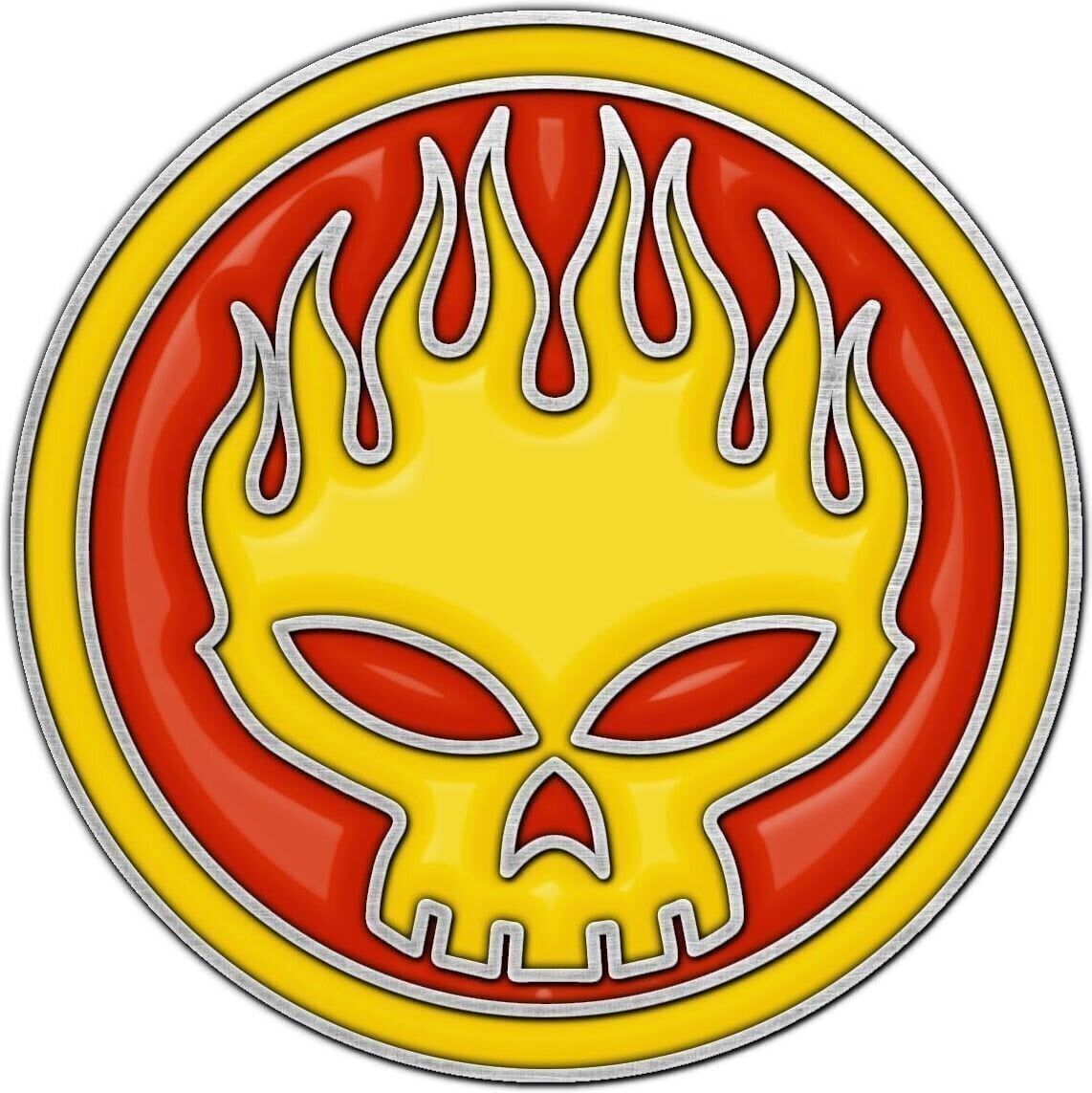 Patch / Badge The Offspring Skull Logo