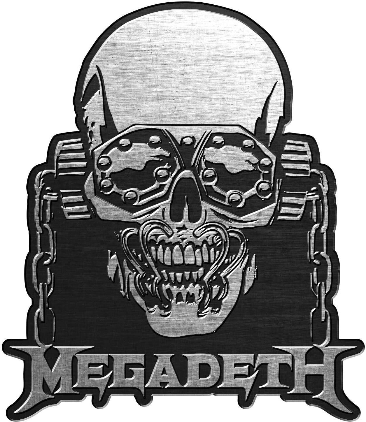 Patch / Badge Megadeth Vic Rattlehead