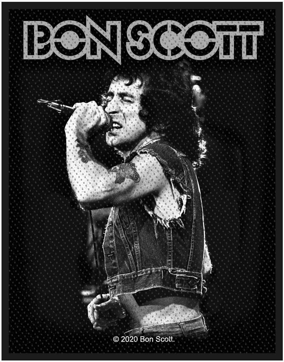 Nášivka / Odznak Bon Scott Bon Scott