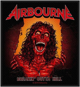 Nášivka / Odznak Airbourne Breakin' Outta Hell - 1